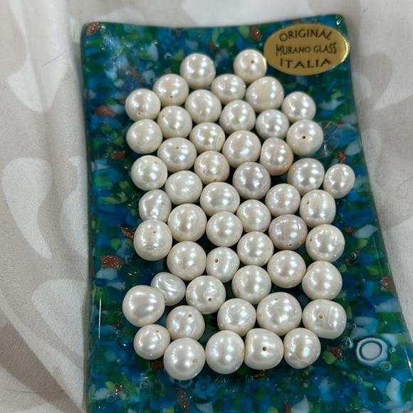 South Sea White Pearls Necklace 6-8mm - Picture 4 of 14